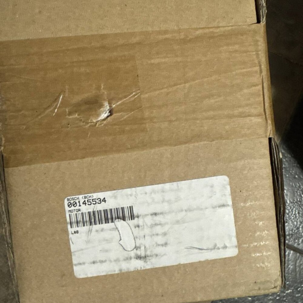 Original 00145534 OEM Bosch Dryer Motor Assembly brand new